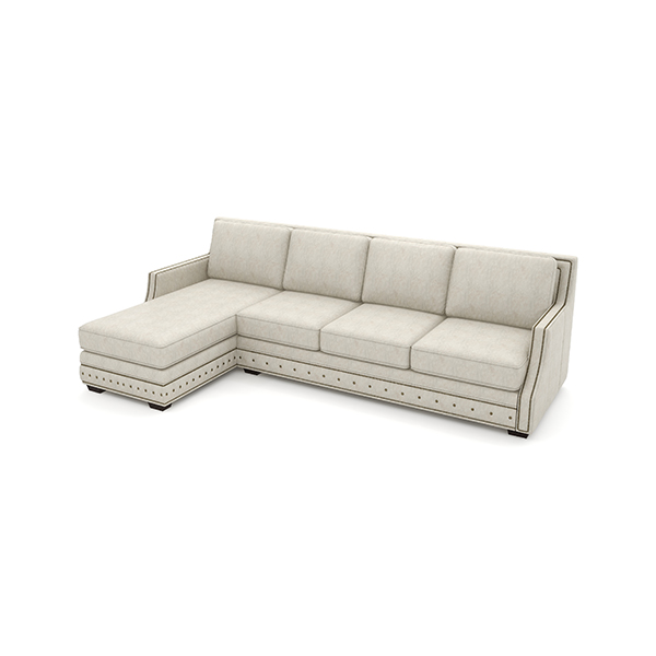 Adrian Sectional (Right Arm Chaise + Left Arm Sofa)