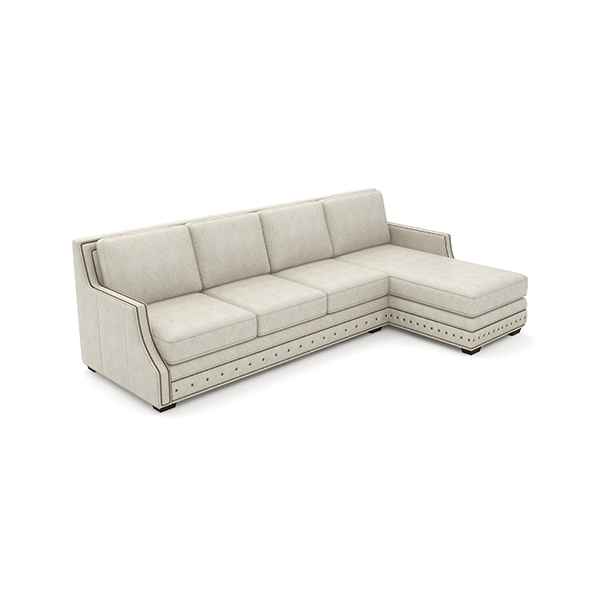 Adrian Sectional (Right Arm Sofa + Left Arm Chaise)