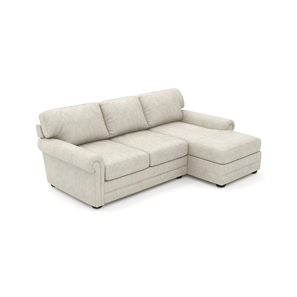Lancaster Sectional (Right Arm Love + Left Arm Chaise)