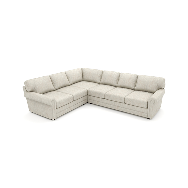 Lancaster Sectional (Right Arm Love + Left Arm Sofa)
